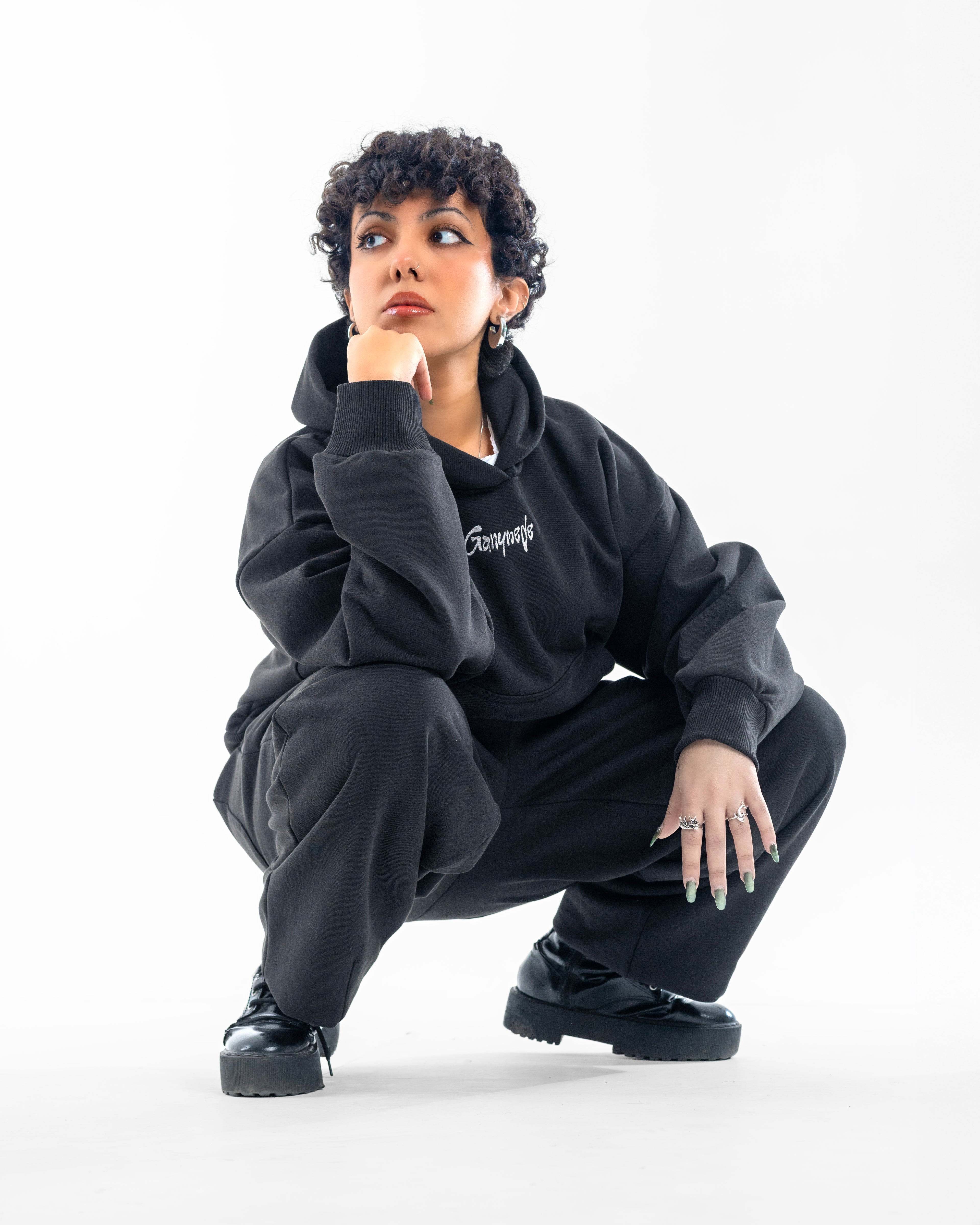 Oversized Hoodie Black